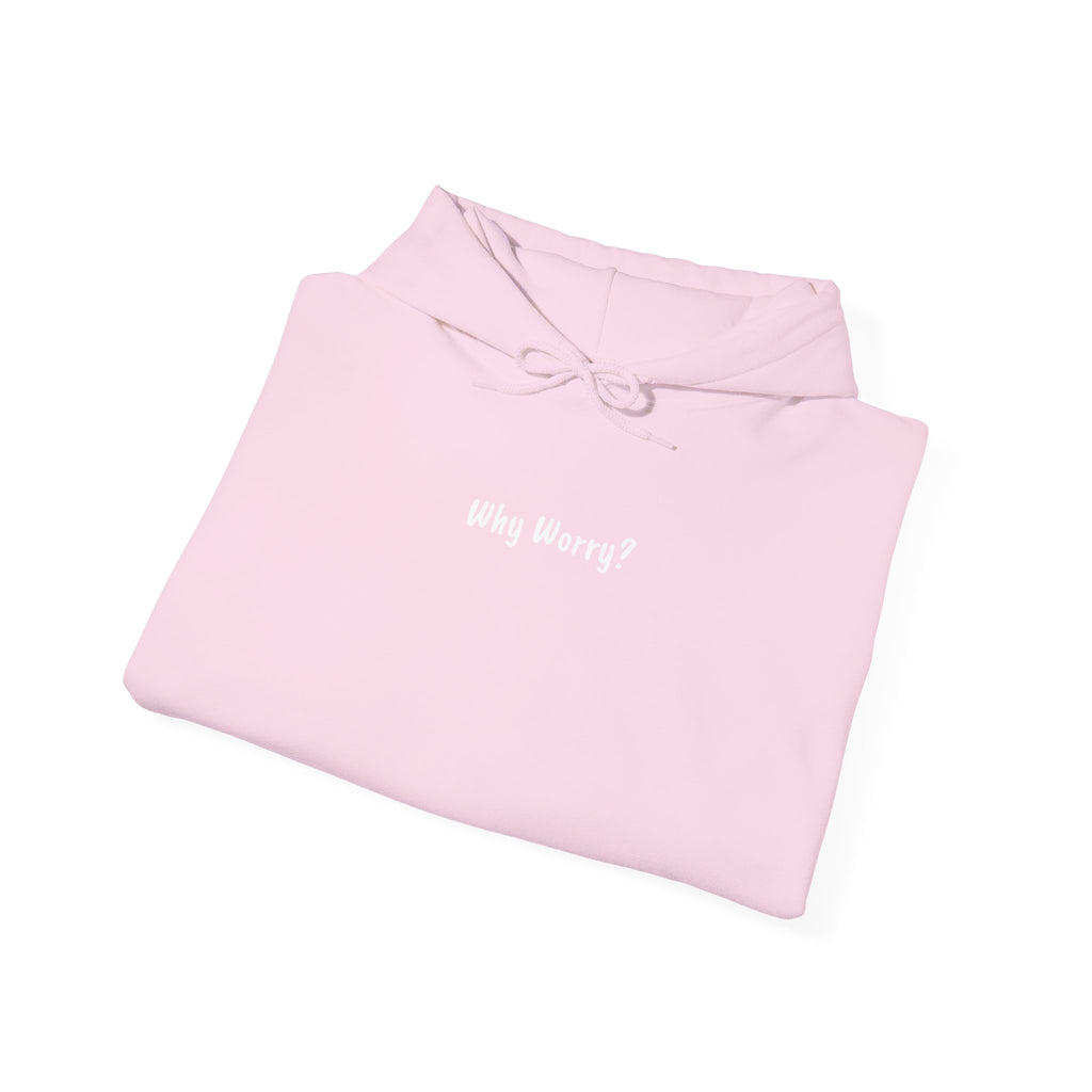 "Why Worry?" Unisex Lightweight Hoodie