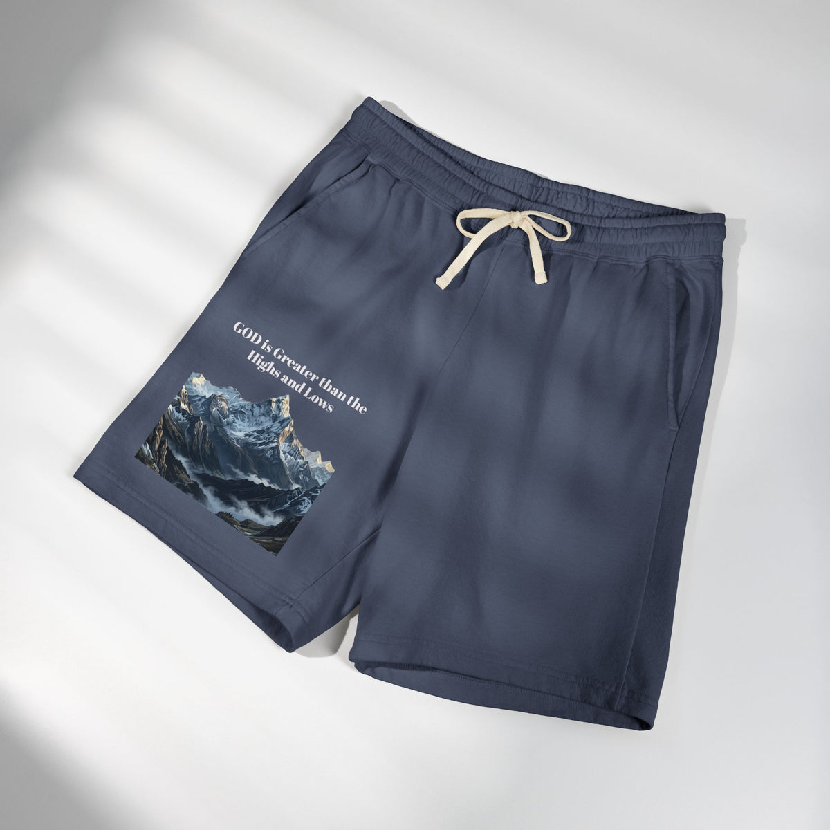 "GOD is Greater" Unisex Shorts