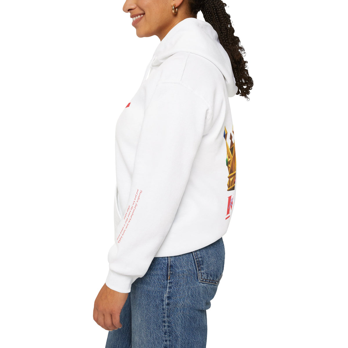 "Jesus Is King" Unisex Lightweight Hoodie