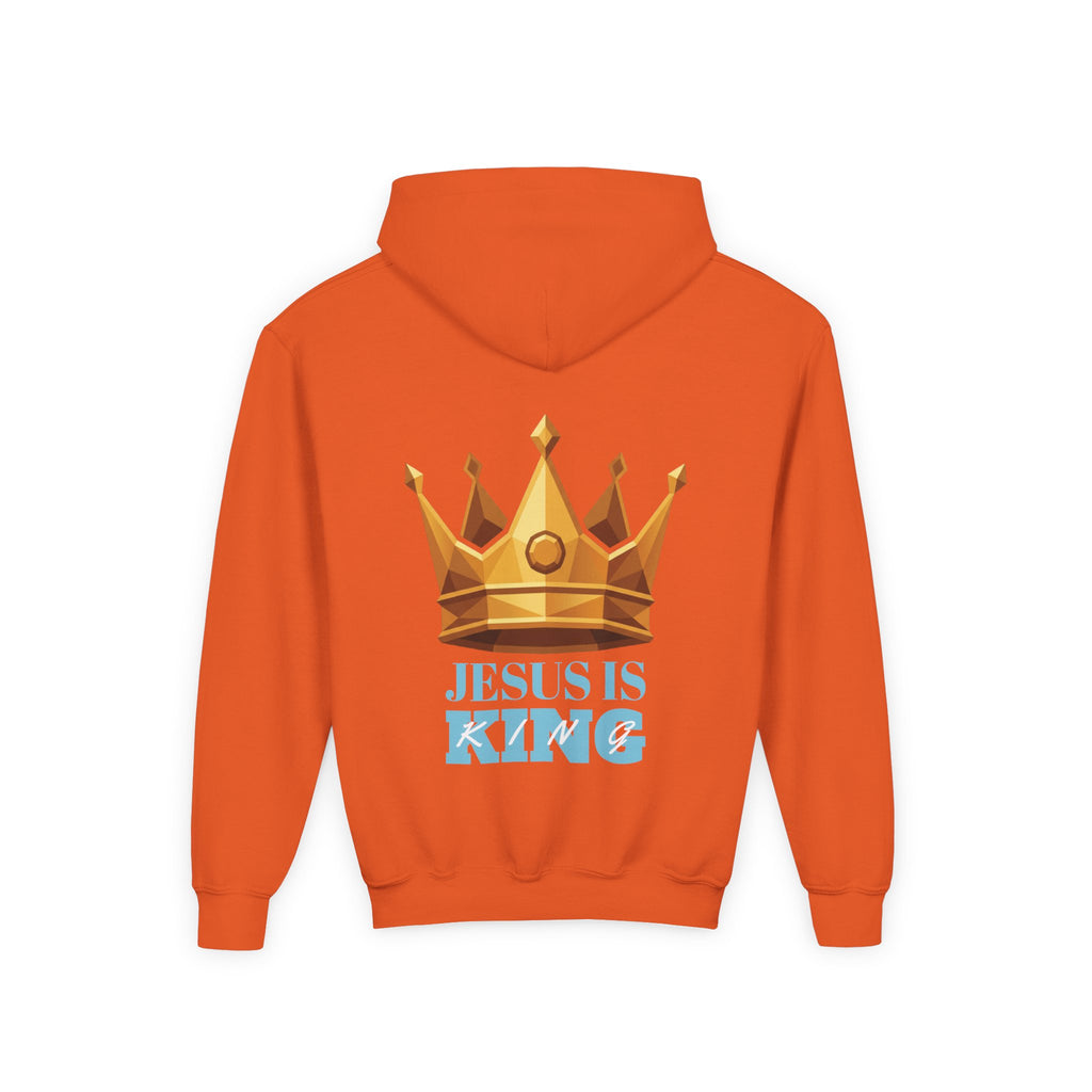 "Jesus is King" Youth Unisex Hoodie