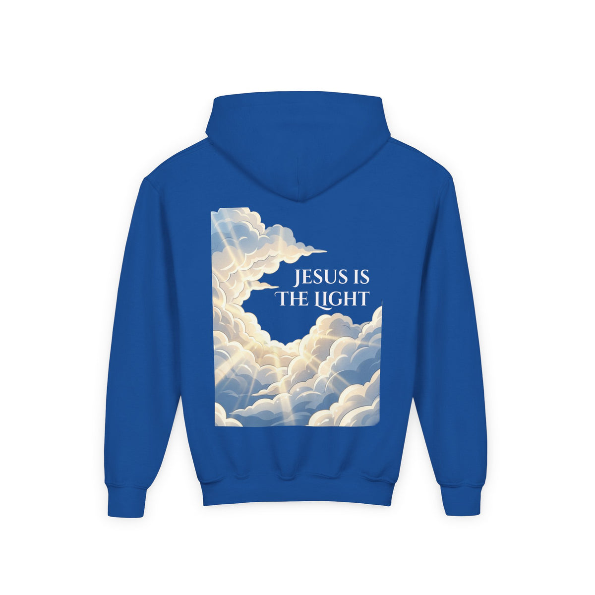 "Jesus is the Light" Youth Unisex Hoodie