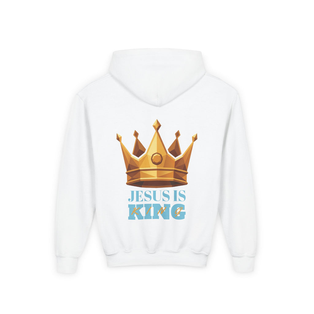 "Jesus is King" Youth Unisex Hoodie
