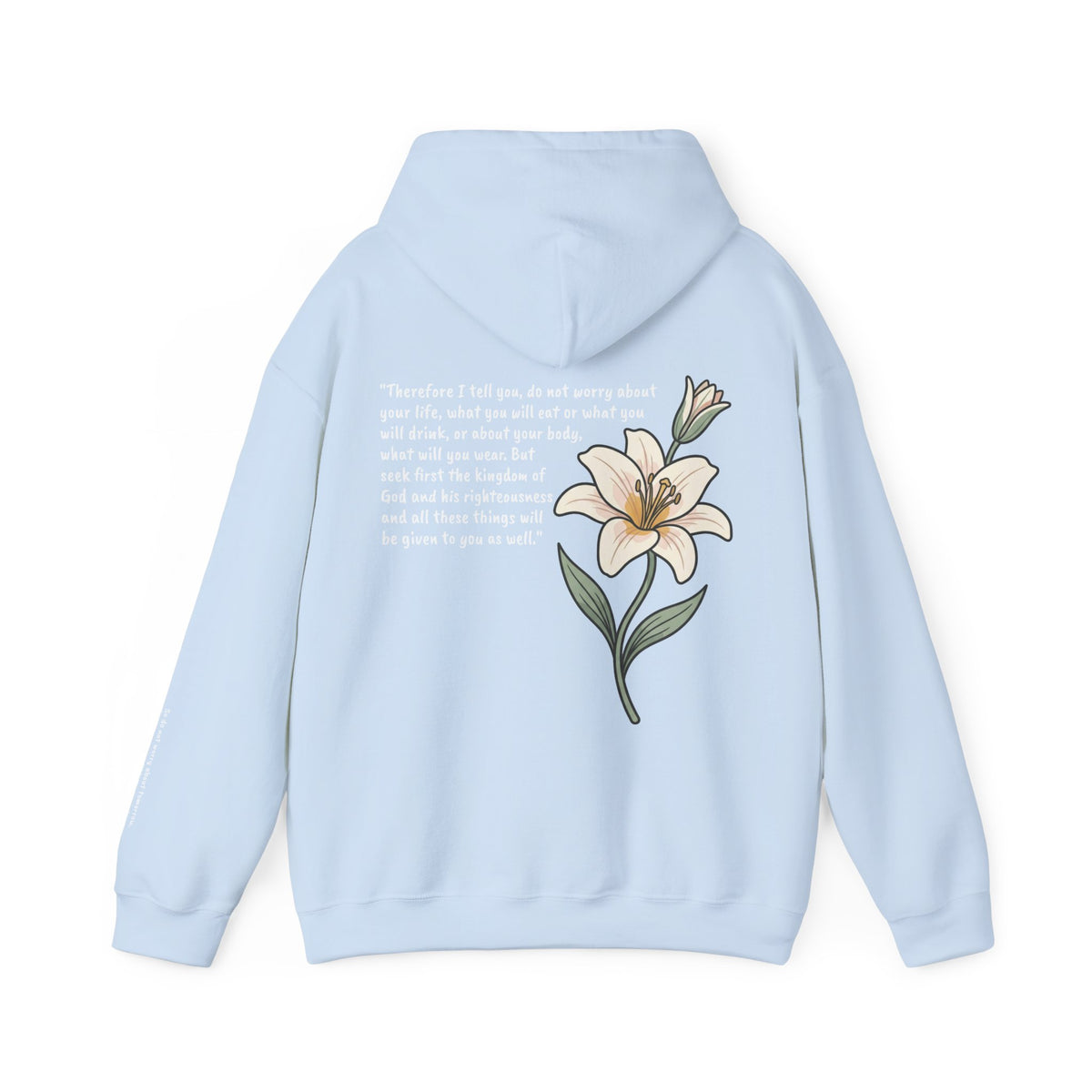 "Why Worry?" Unisex Lightweight Hoodie