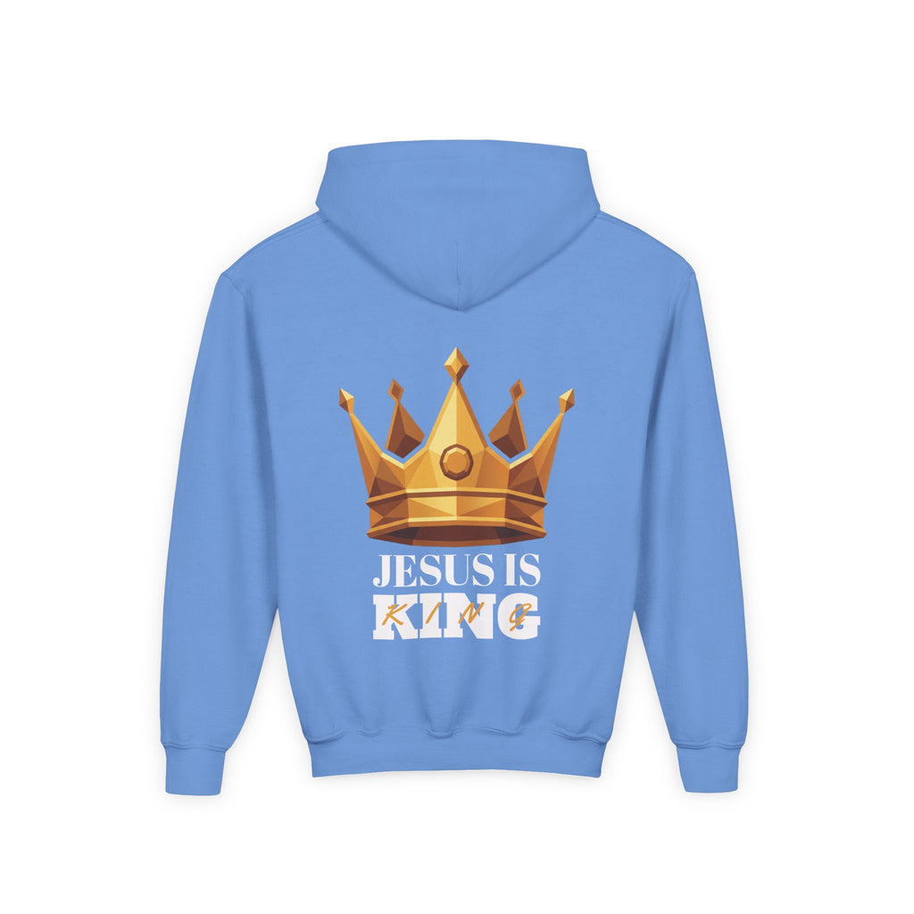 "Jesus is King" Youth Unisex Hoodie