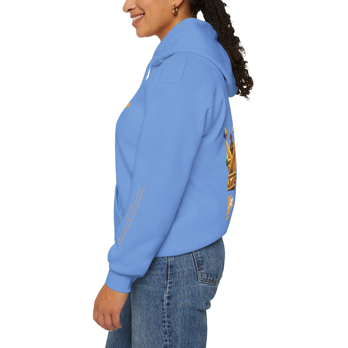 "Jesus Is King" Unisex Lightweight Hoodie