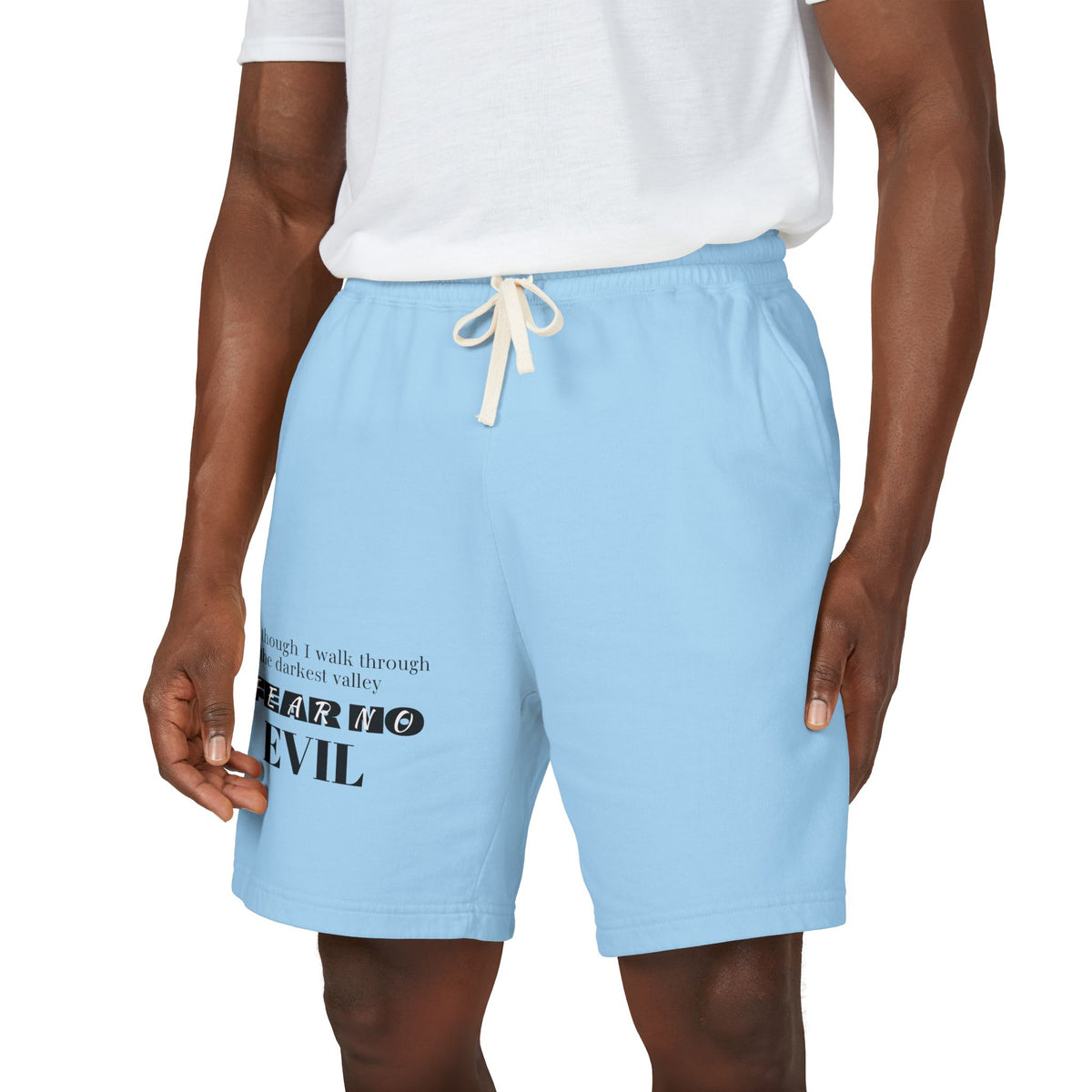 "Fear no Evil" Unisex Shorts