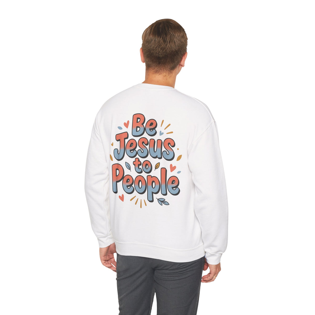 "Be Jesus to People" Unisex Crewneck