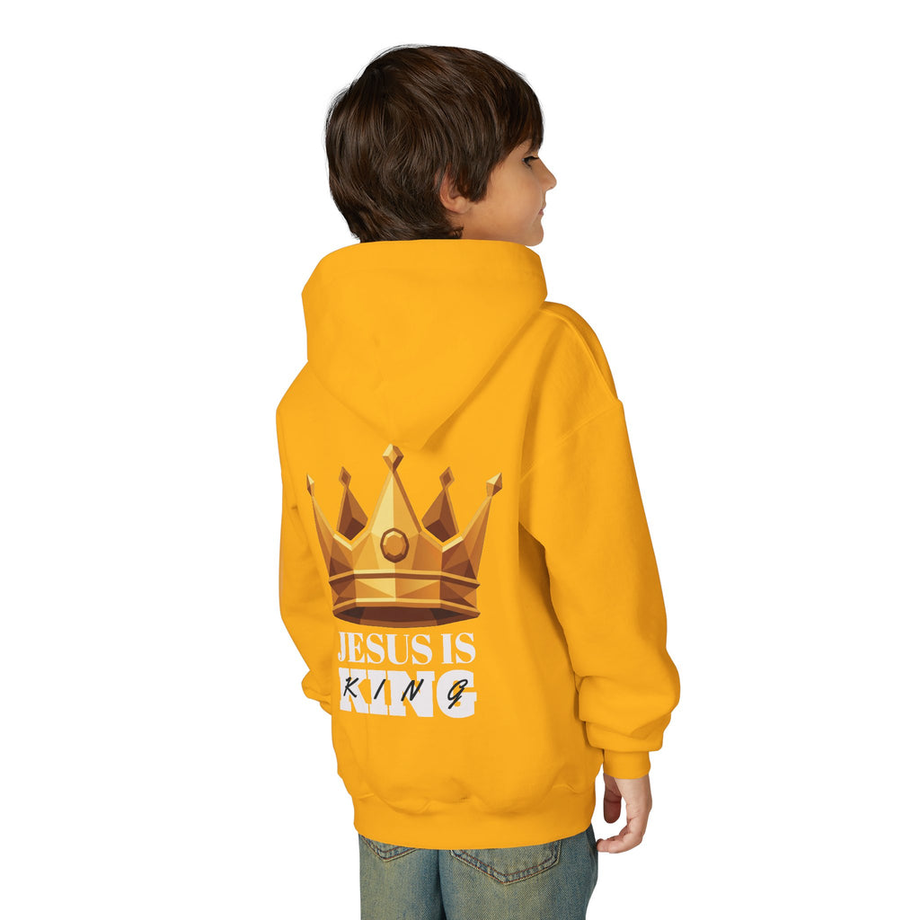 "Jesus is King" Youth Unisex Hoodie