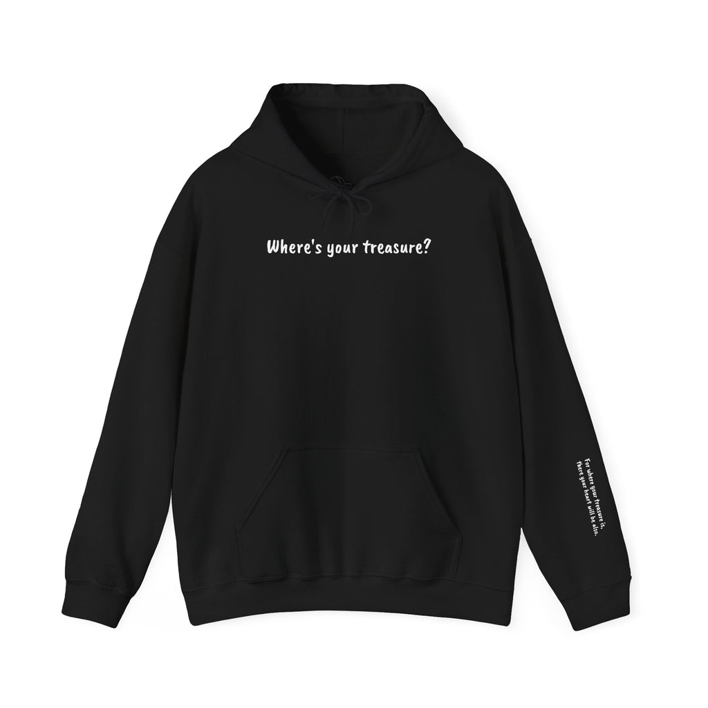 "Where's Your Treasure?" Unisex Lightweight Hoodie