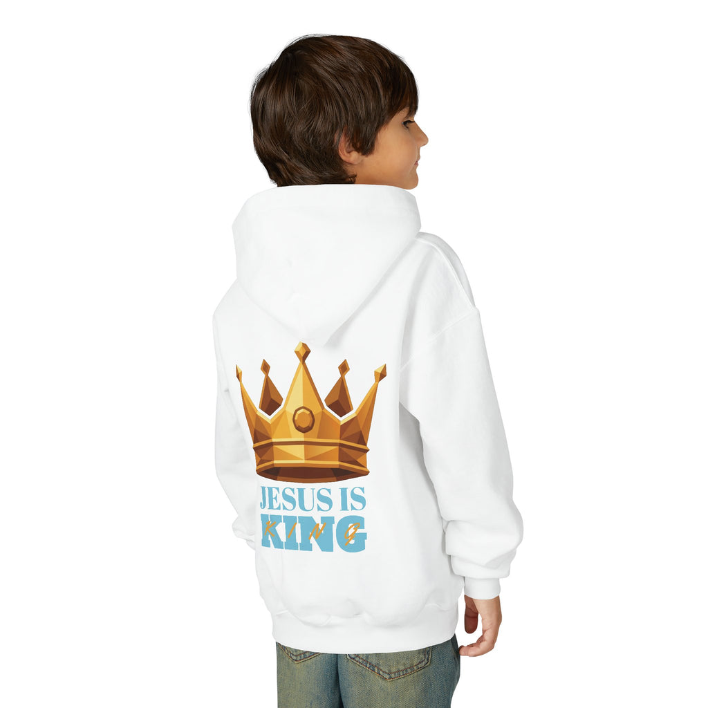 "Jesus is King" Youth Unisex Hoodie