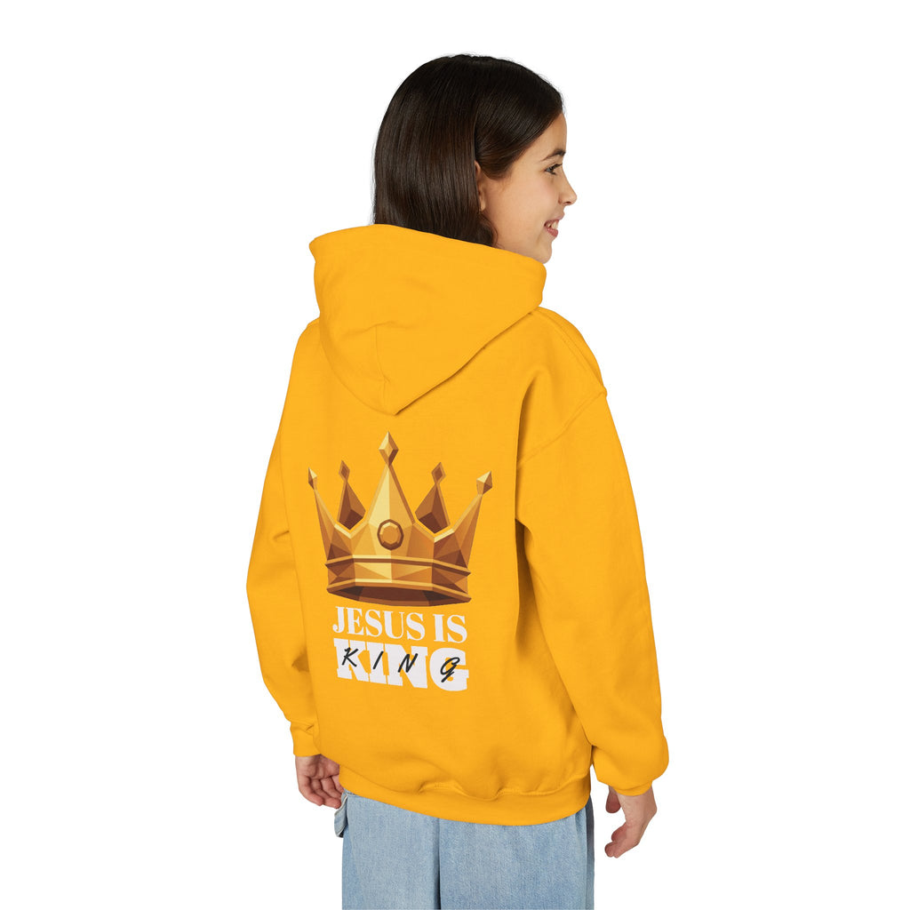 "Jesus is King" Youth Unisex Hoodie
