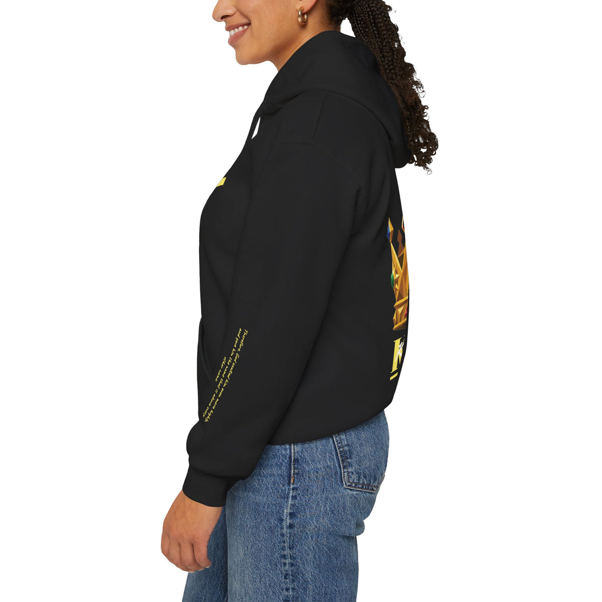 "Jesus Is King" Unisex Lightweight Hoodie