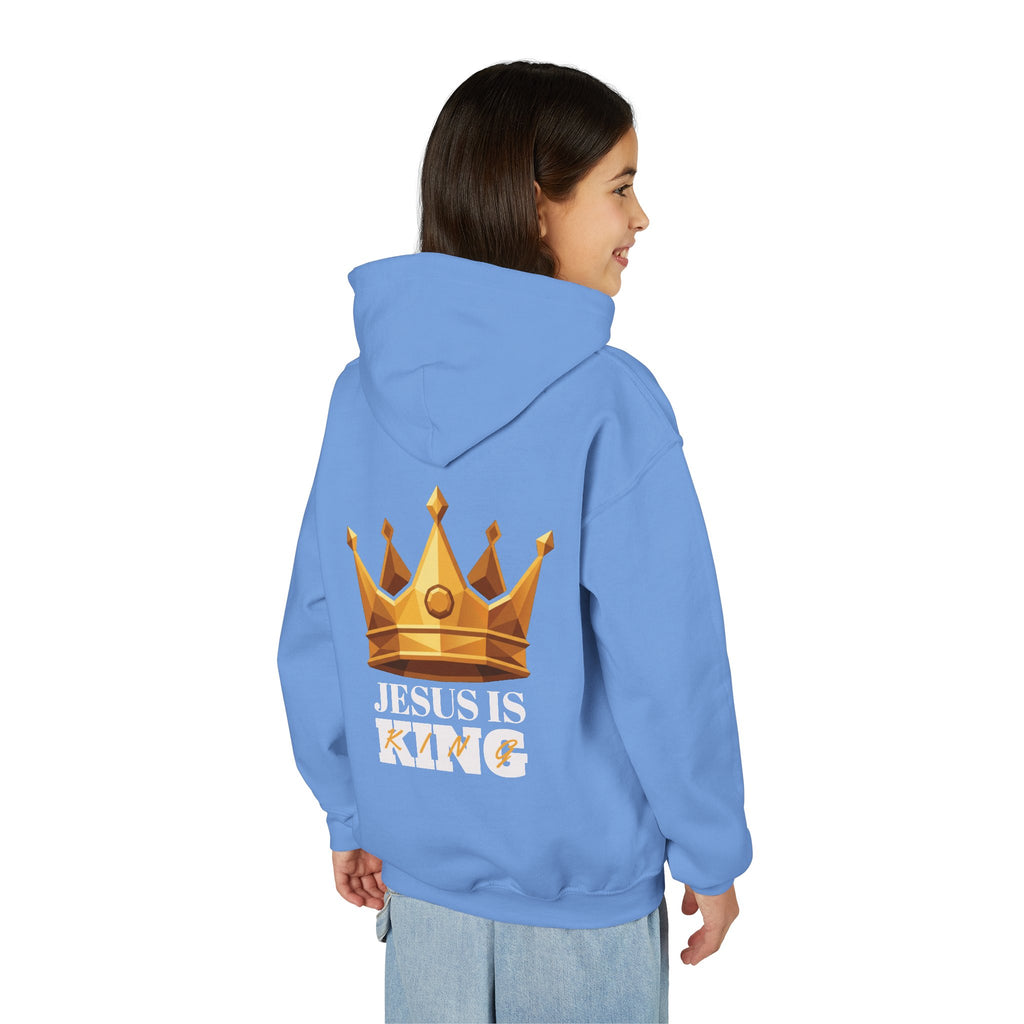 "Jesus is King" Youth Unisex Hoodie