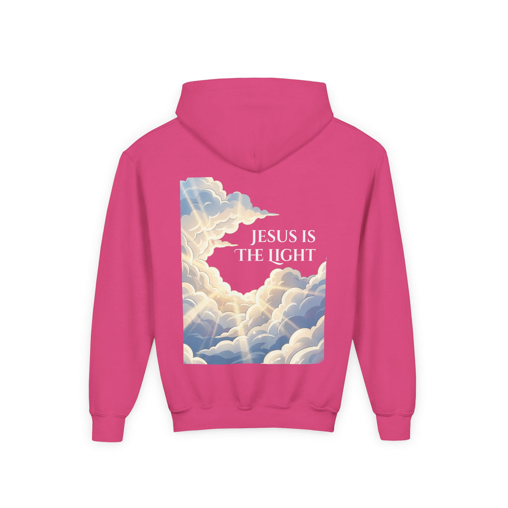 "Jesus is the Light" Youth Unisex Hoodie