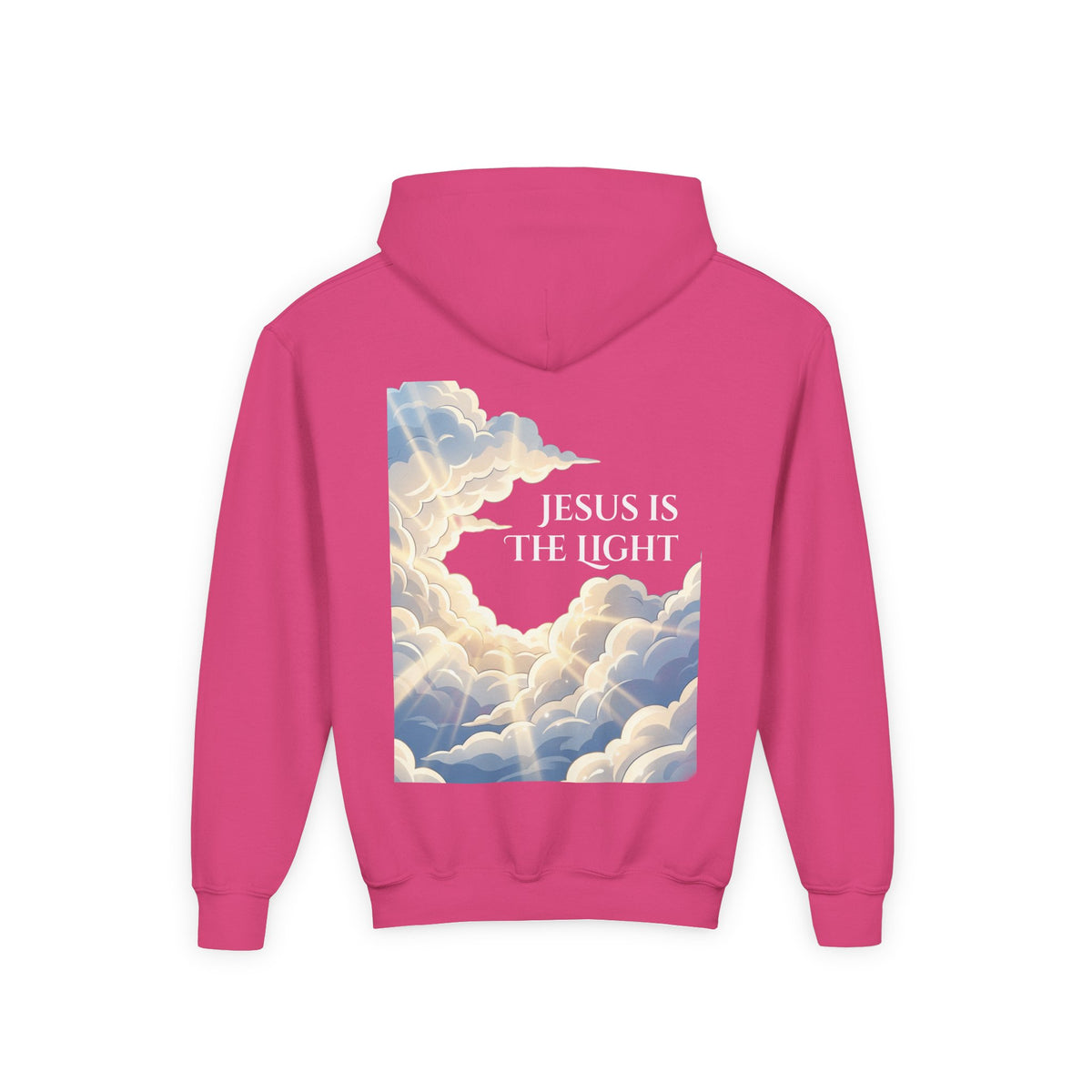 "Jesus is the Light" Youth Unisex Hoodie