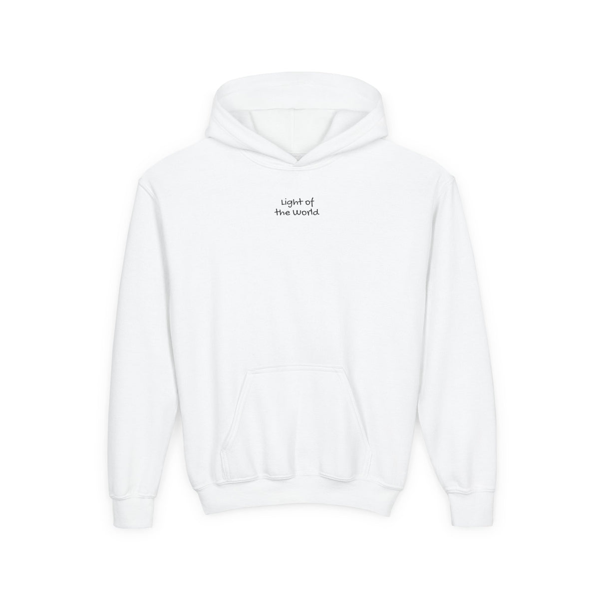 "Jesus is the Light" Youth Unisex Hoodie