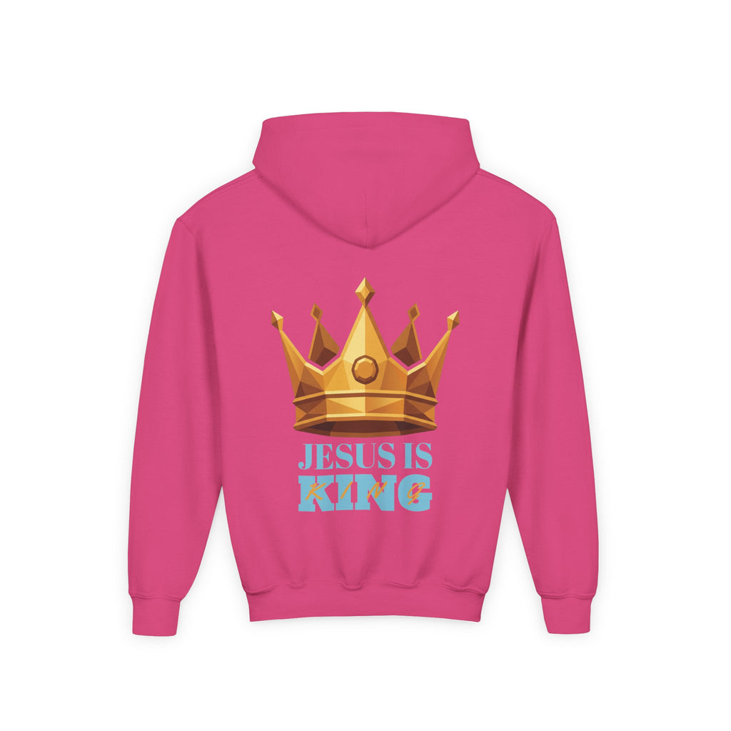 "Jesus is King" Youth Unisex Hoodie