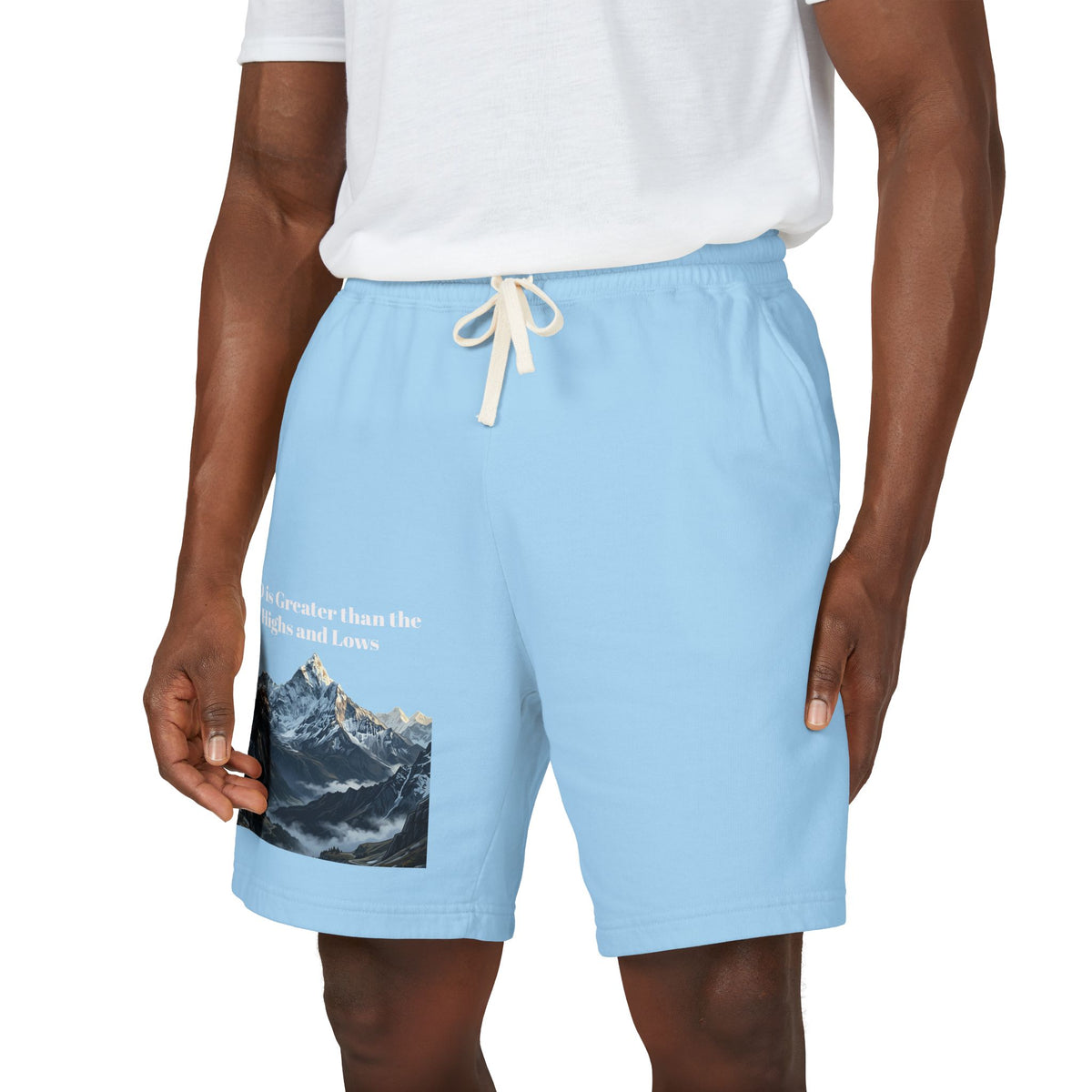 "GOD is Greater" Unisex Shorts