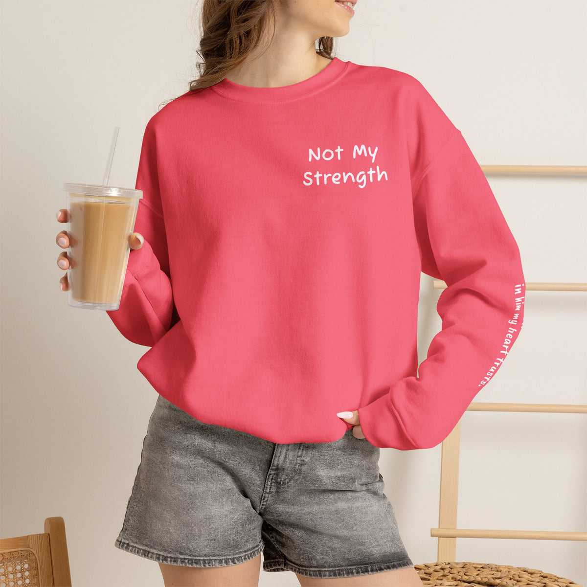 "Not My Strength" Unisex Crewneck