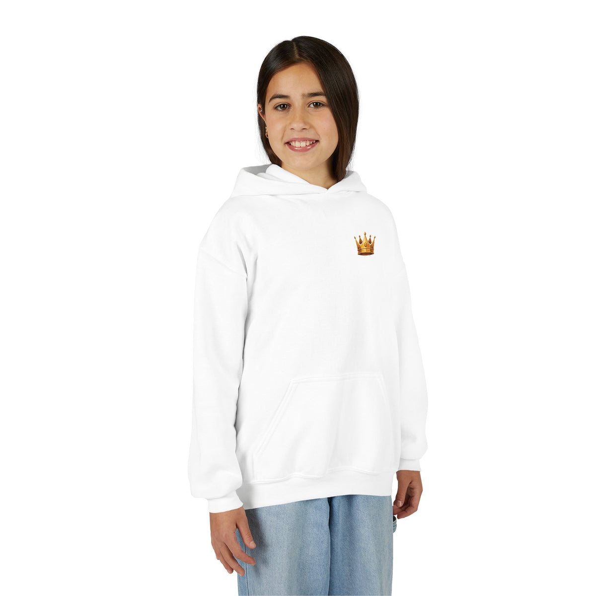 "Jesus is King" Youth Unisex Hoodie