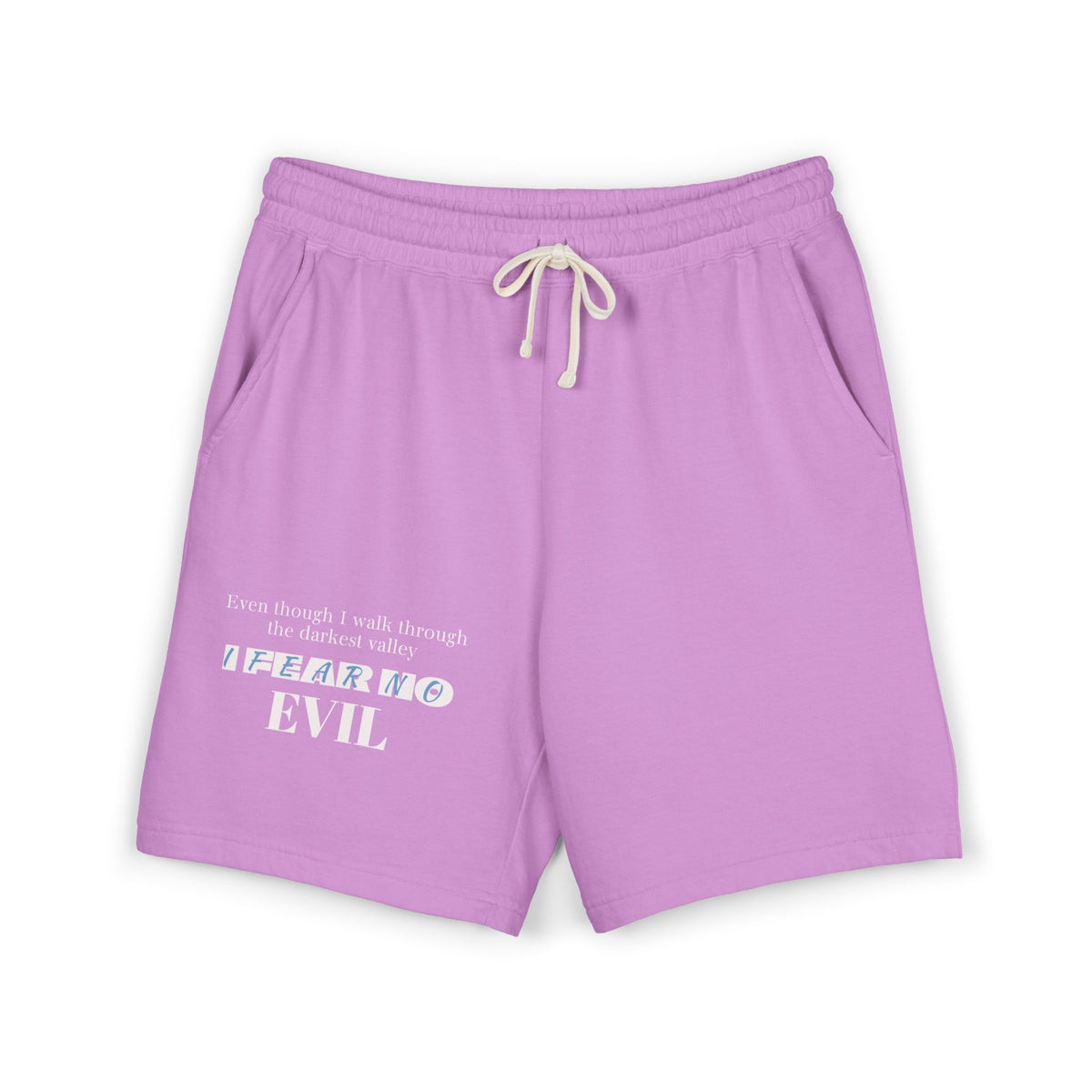 "Fear no Evil" Unisex Shorts