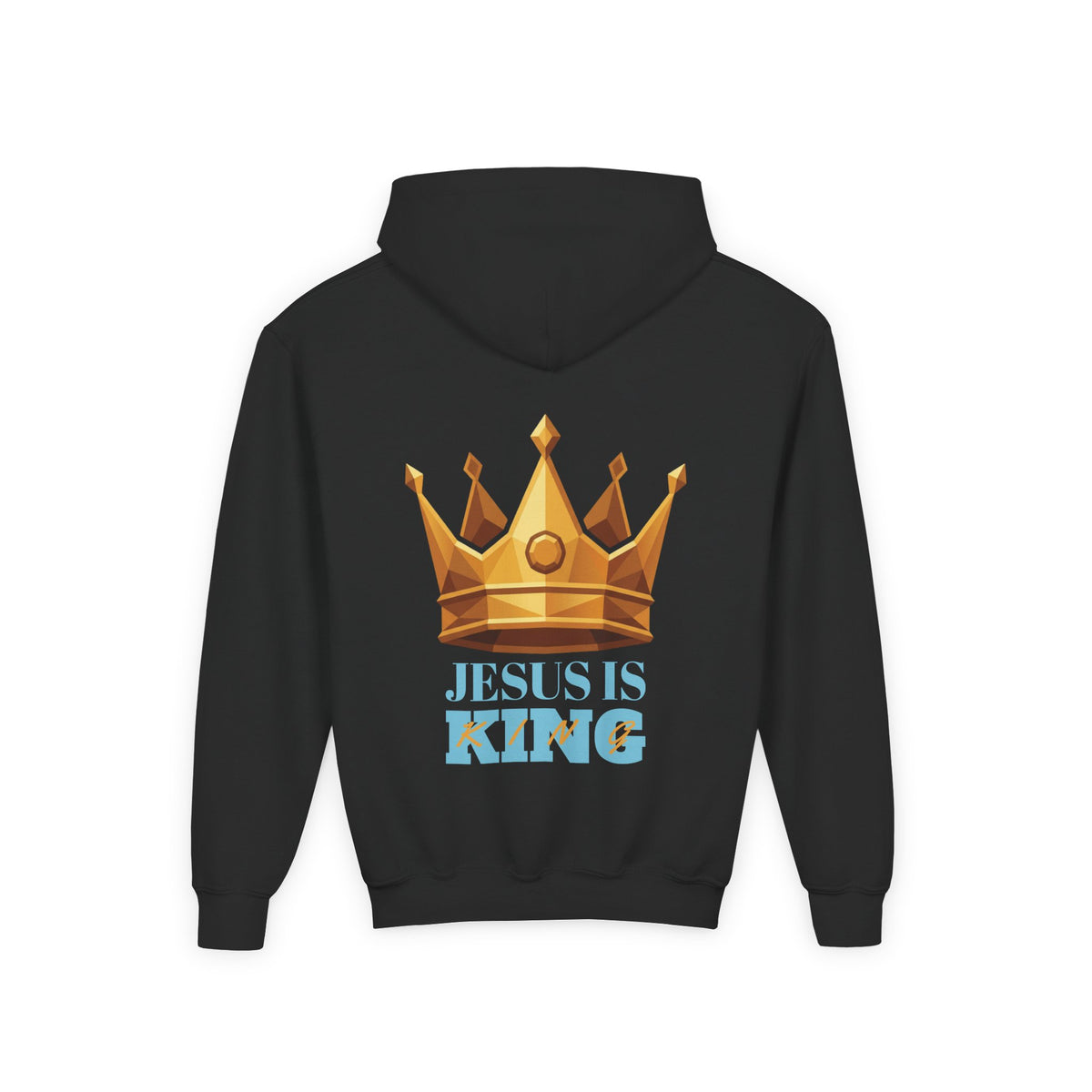 "Jesus is King" Youth Unisex Hoodie