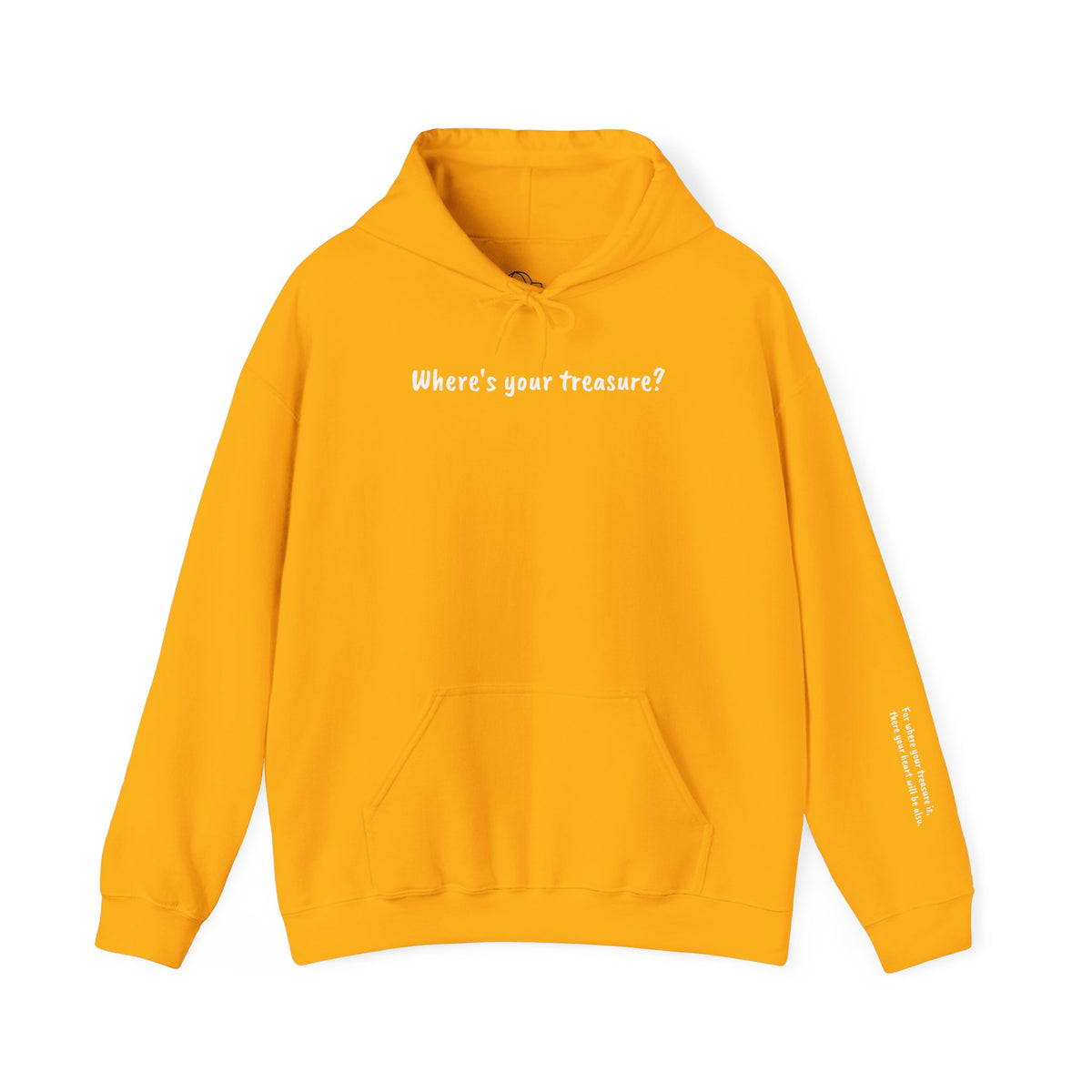 "Where's Your Treasure?" Unisex Lightweight Hoodie