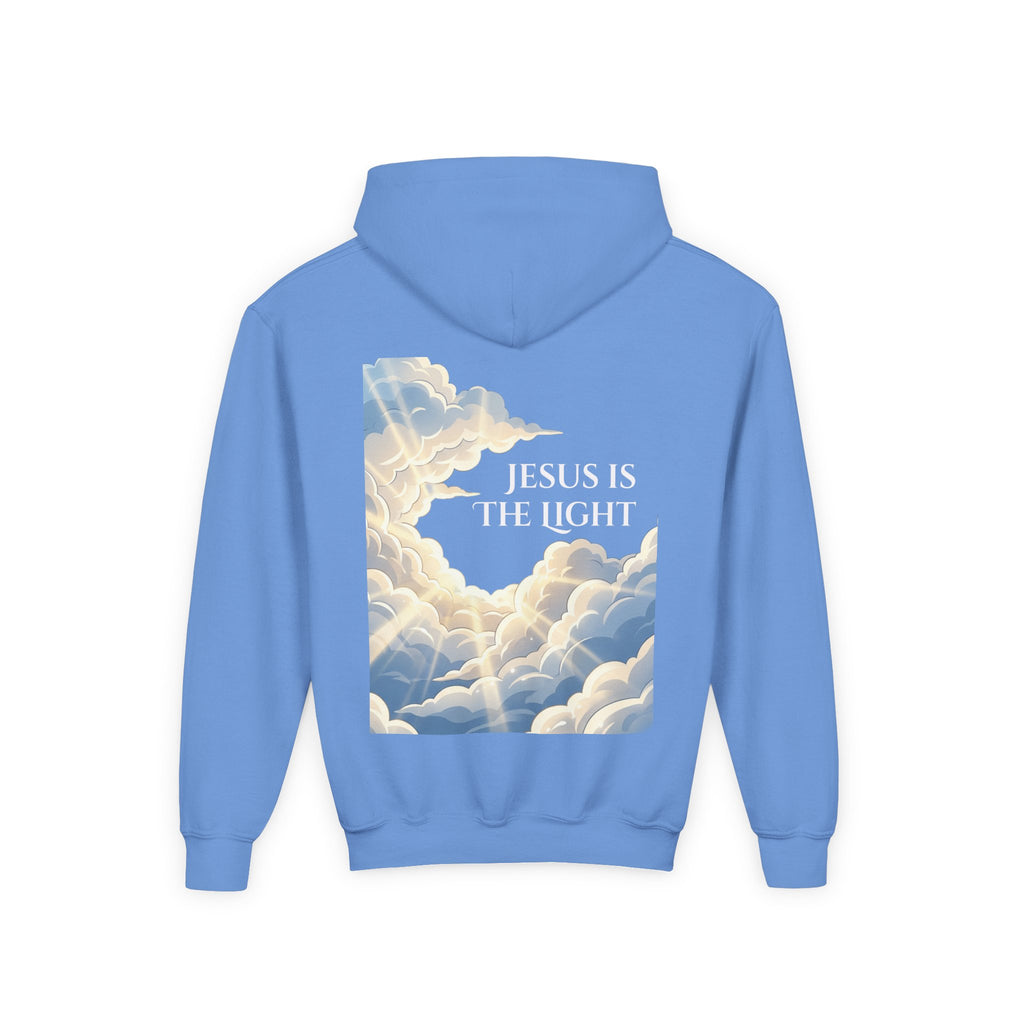 "Jesus is the Light" Youth Unisex Hoodie