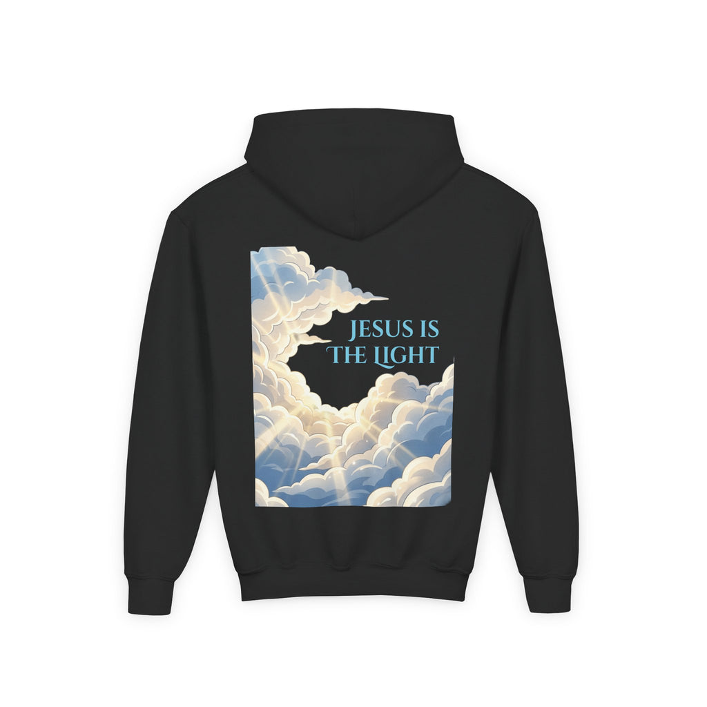"Jesus is the Light" Youth Unisex Hoodie