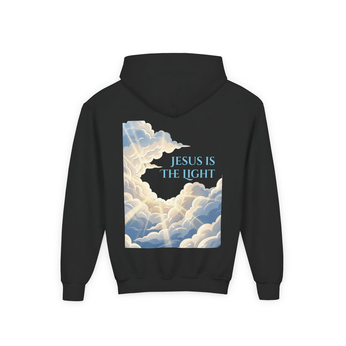 "Jesus is the Light" Youth Unisex Hoodie