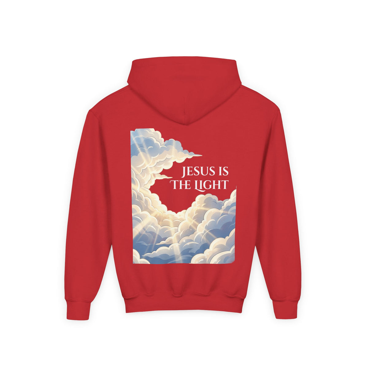 "Jesus is the Light" Youth Unisex Hoodie