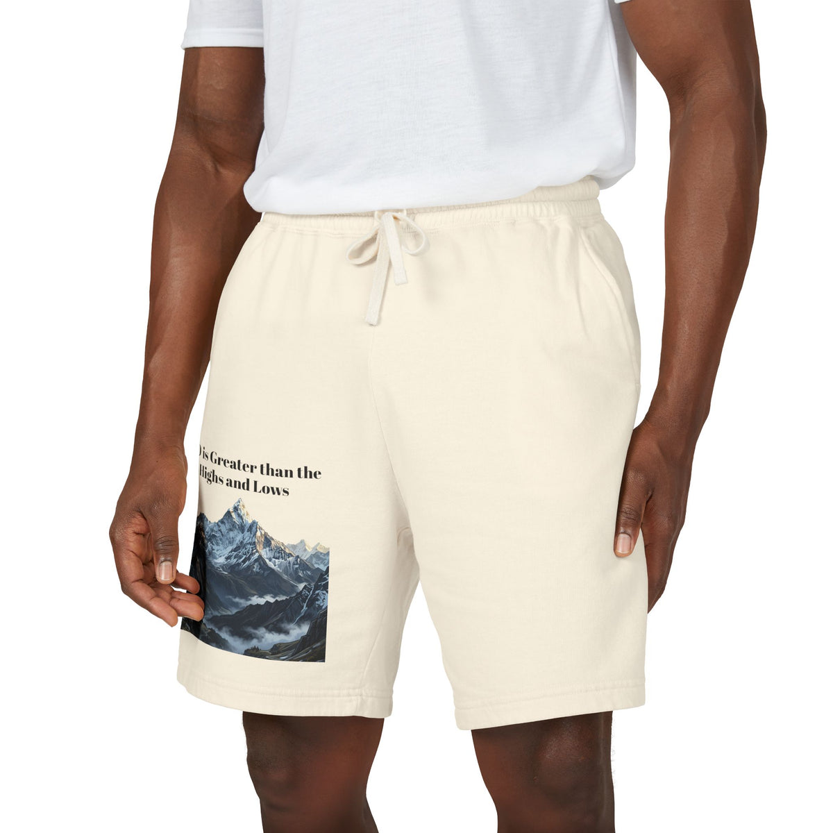 "GOD is Greater" Unisex Shorts