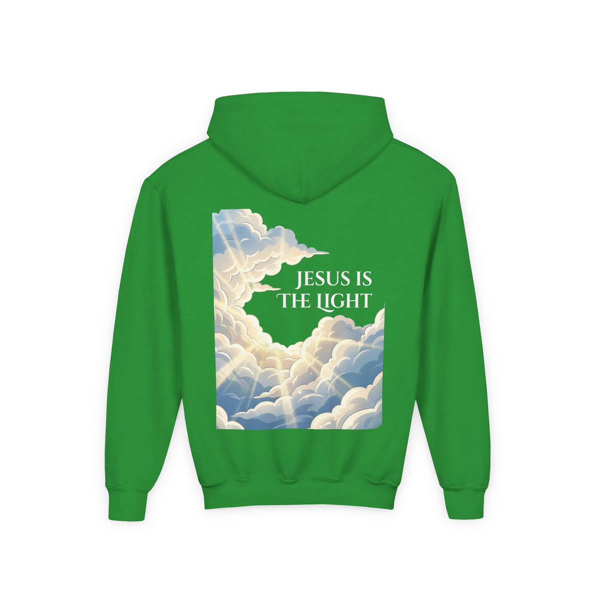 "Jesus is the Light" Youth Unisex Hoodie