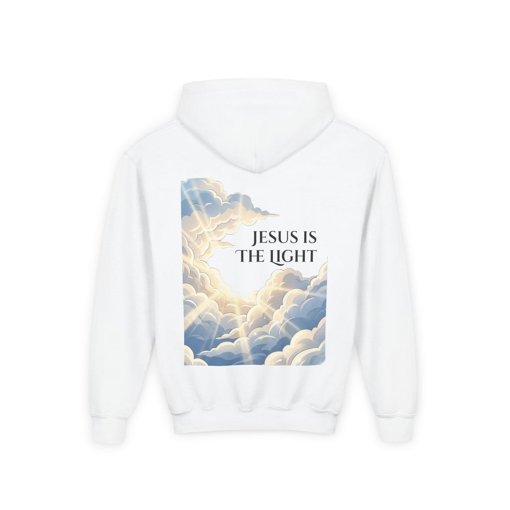 "Jesus is the Light" Youth Unisex Hoodie