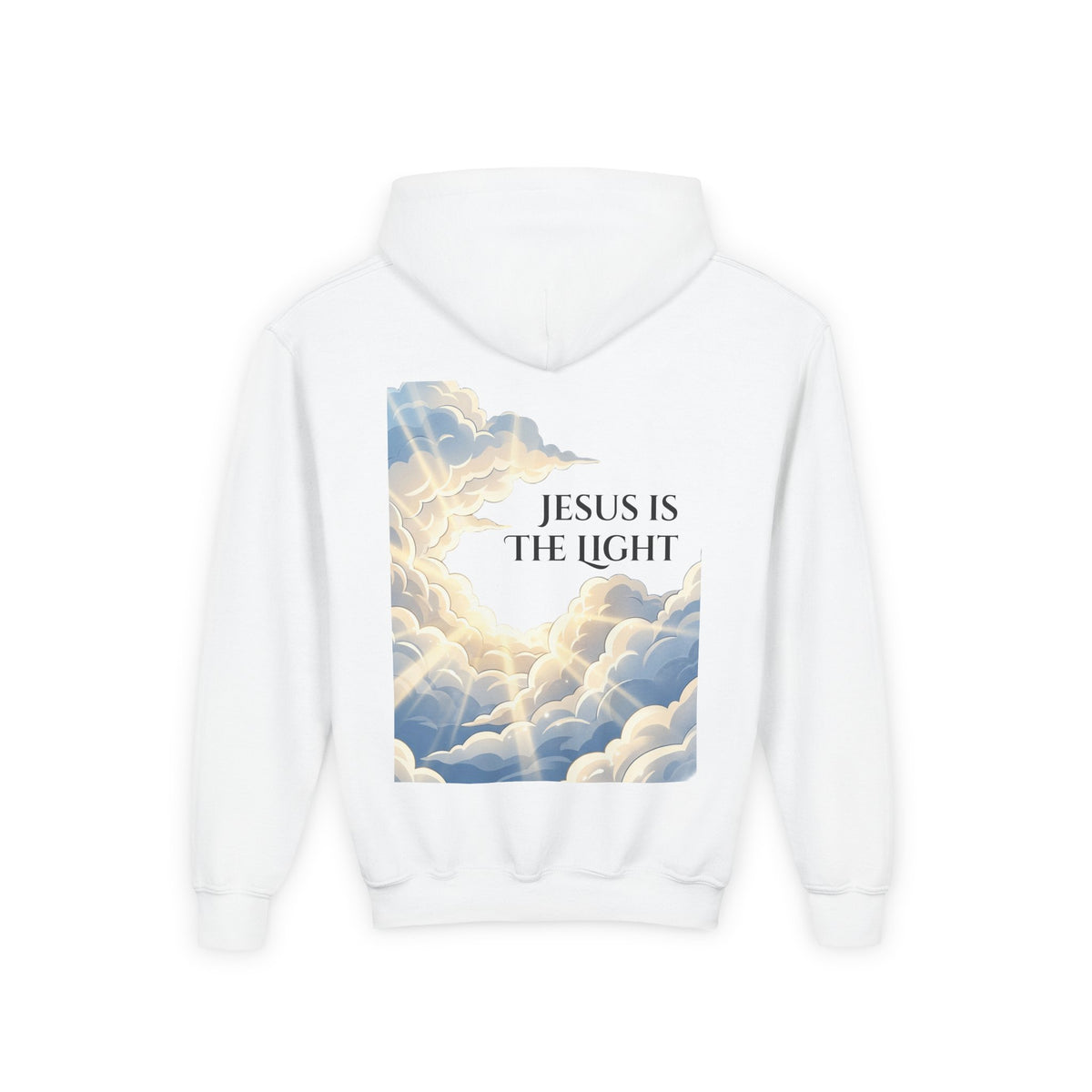 "Jesus is the Light" Youth Unisex Hoodie