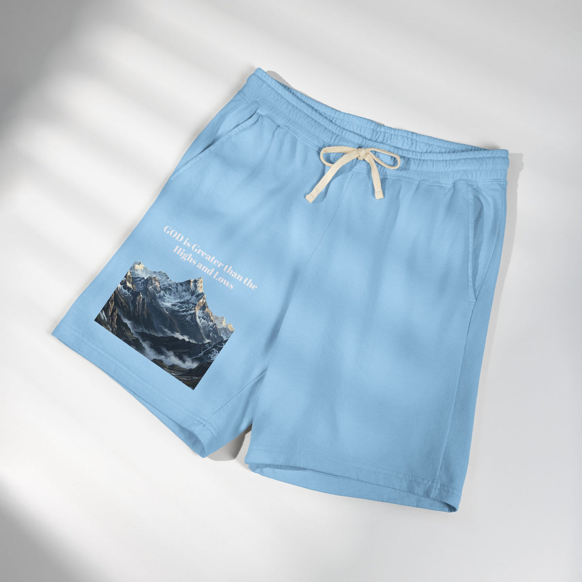 "GOD is Greater" Unisex Shorts