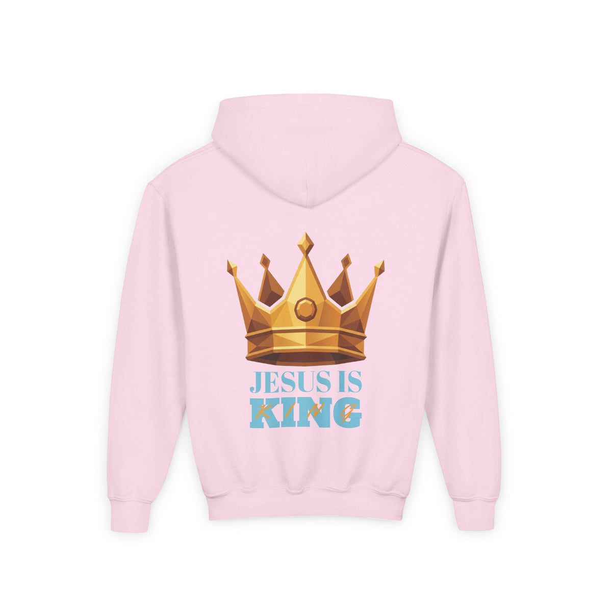 "Jesus is King" Youth Unisex Hoodie