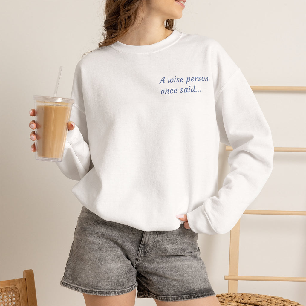"Be Jesus to People" Unisex Crewneck