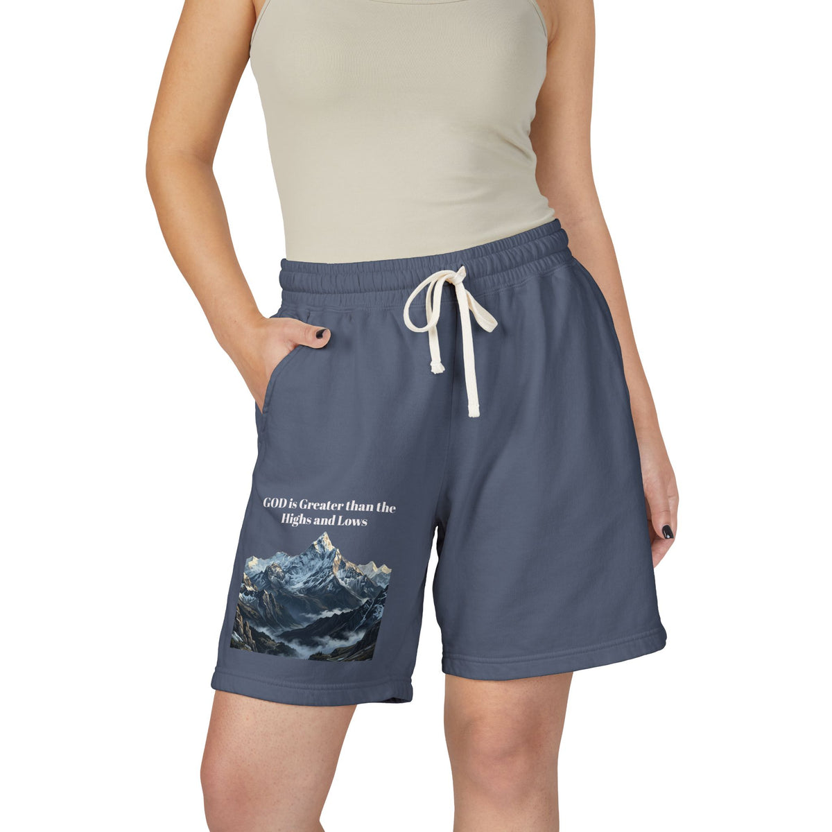 "GOD is Greater" Unisex Shorts