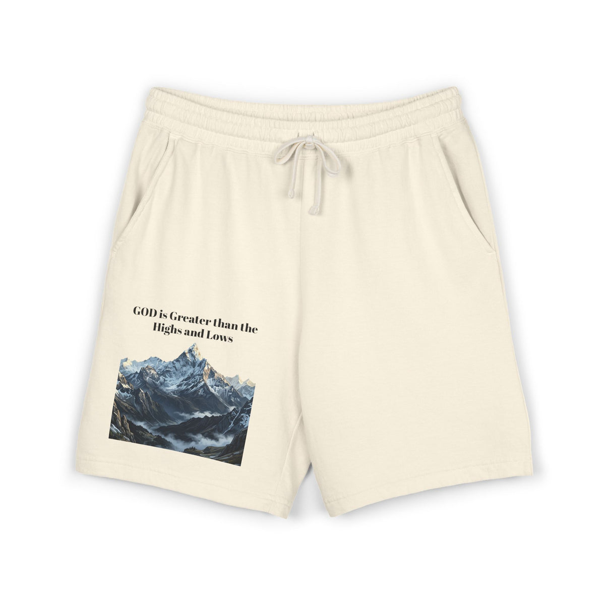 "GOD is Greater" Unisex Shorts