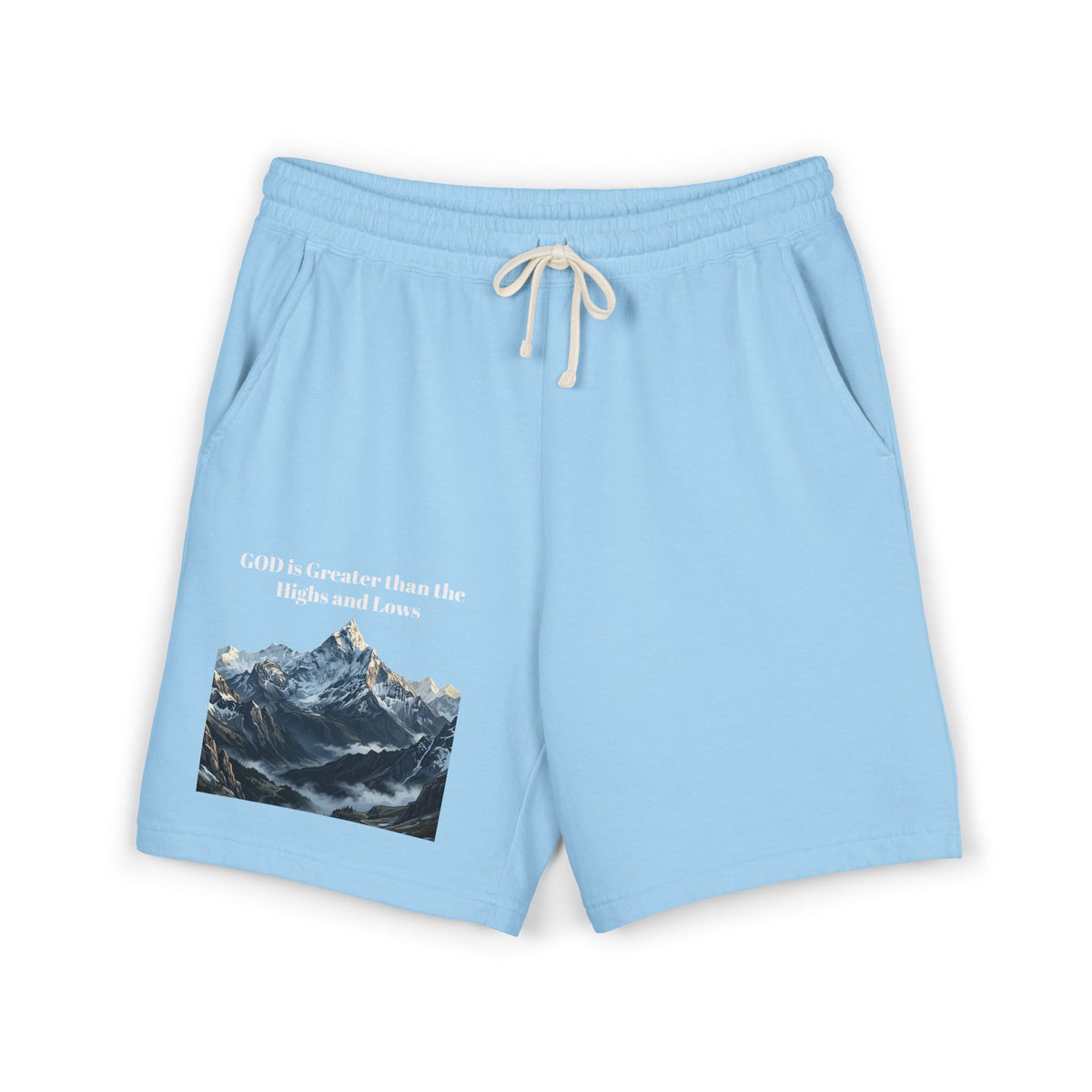 "GOD is Greater" Unisex Shorts