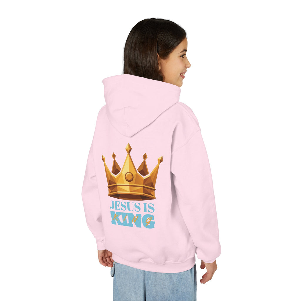 "Jesus is King" Youth Unisex Hoodie