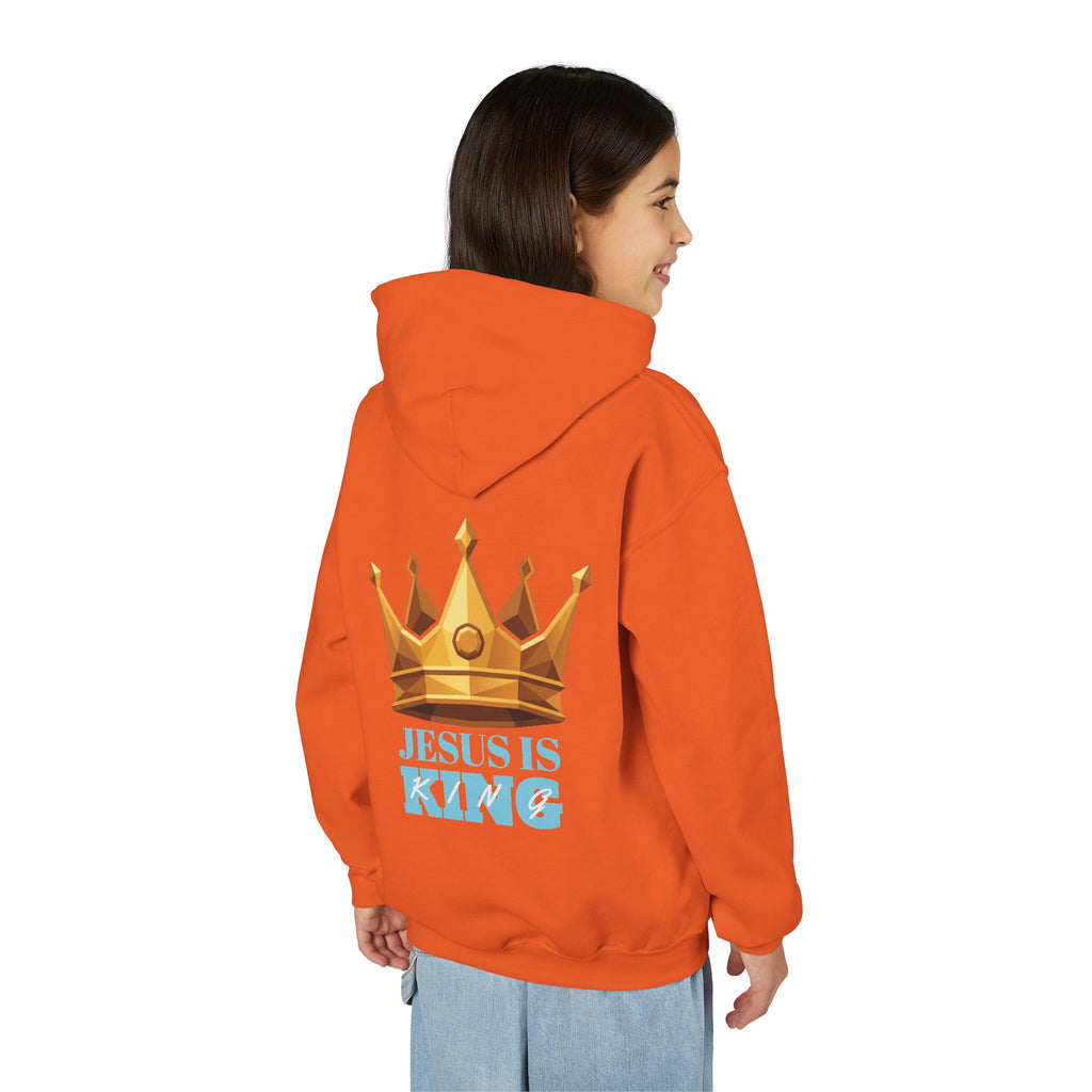 "Jesus is King" Youth Unisex Hoodie