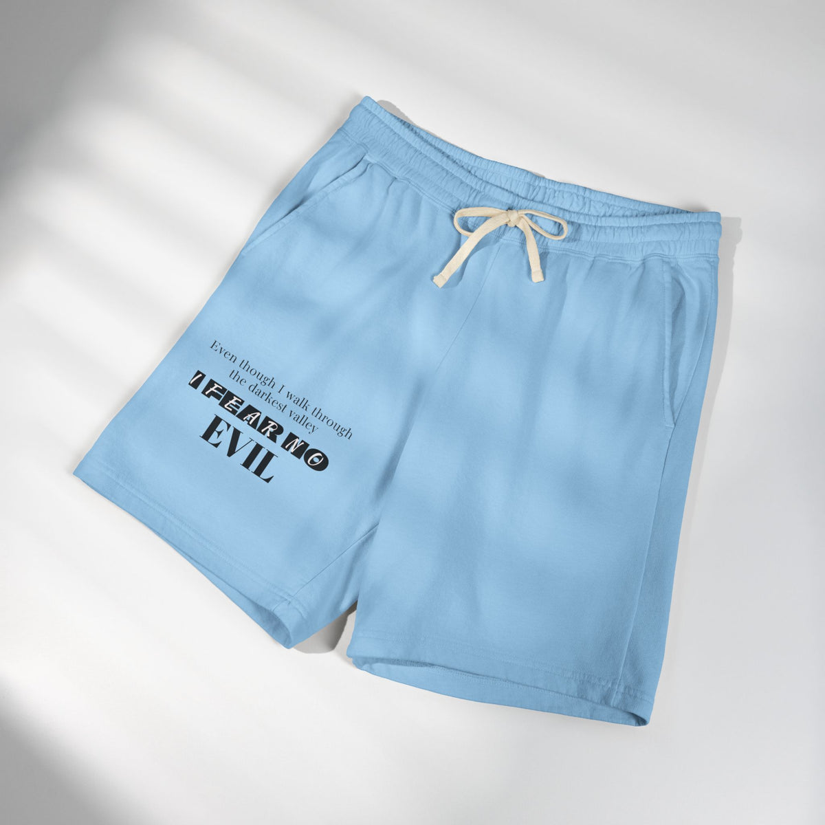 "Fear no Evil" Unisex Shorts
