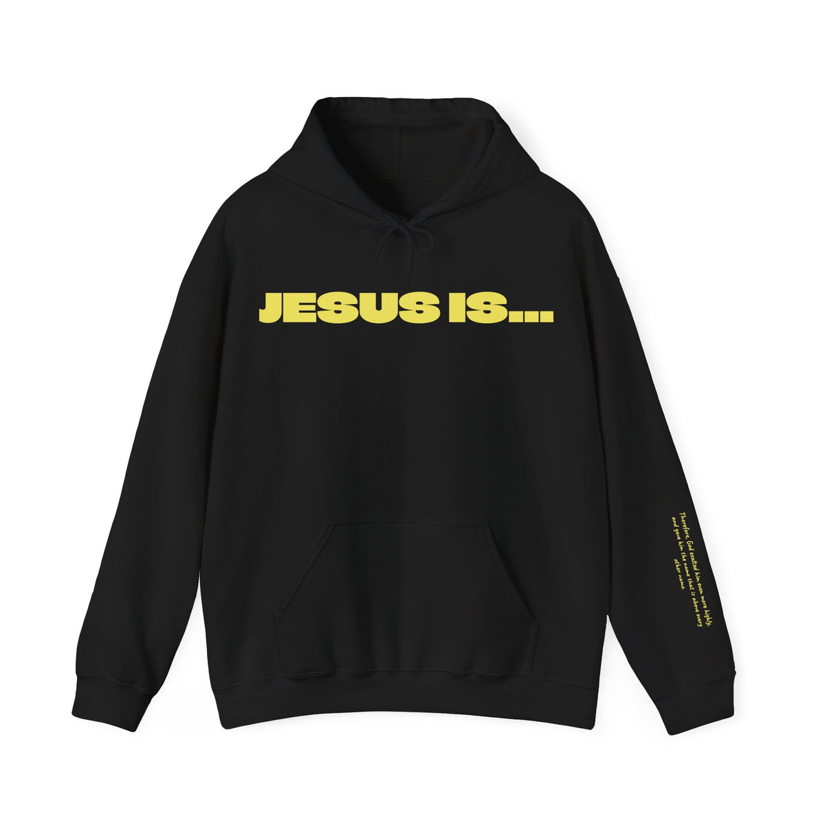 "Jesus Is King" Unisex Lightweight Hoodie