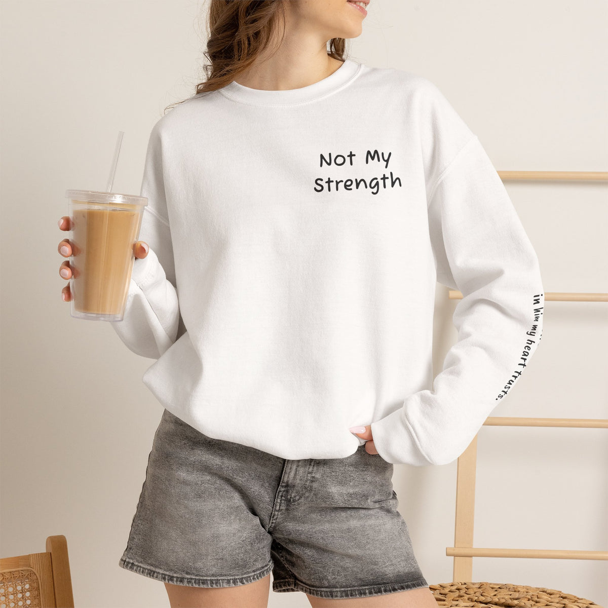 "Not My Strength" Unisex Crewneck