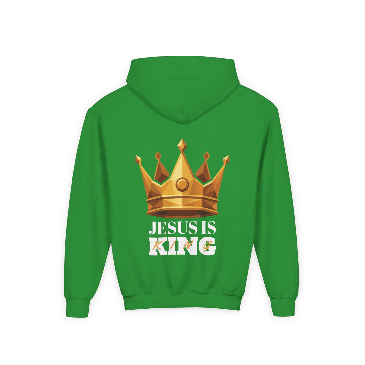 "Jesus is King" Youth Unisex Hoodie