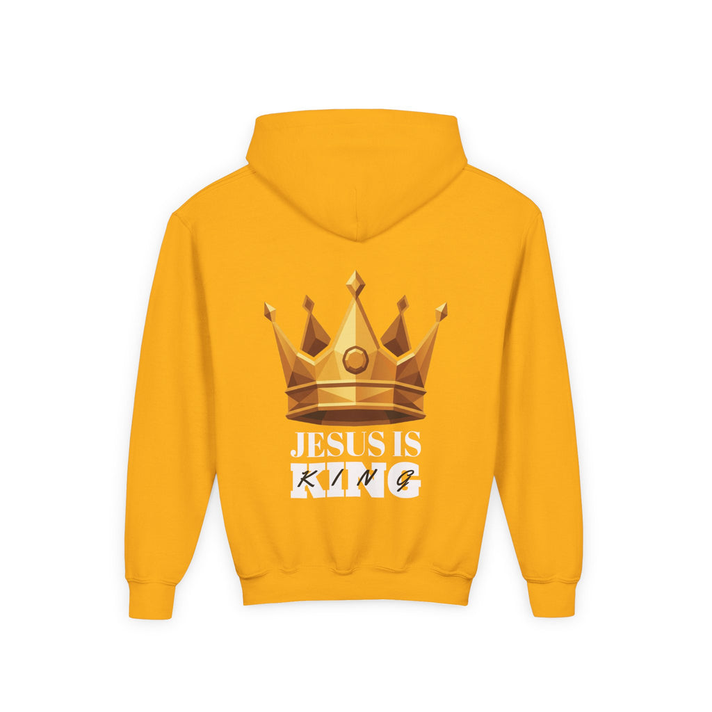 "Jesus is King" Youth Unisex Hoodie