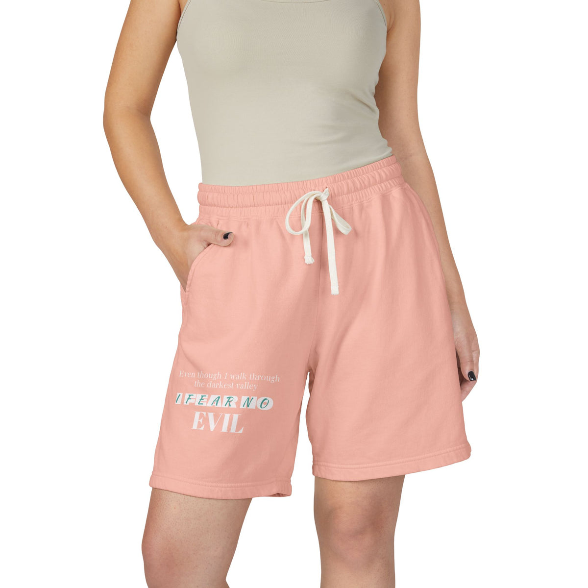 "Fear no Evil" Unisex Shorts