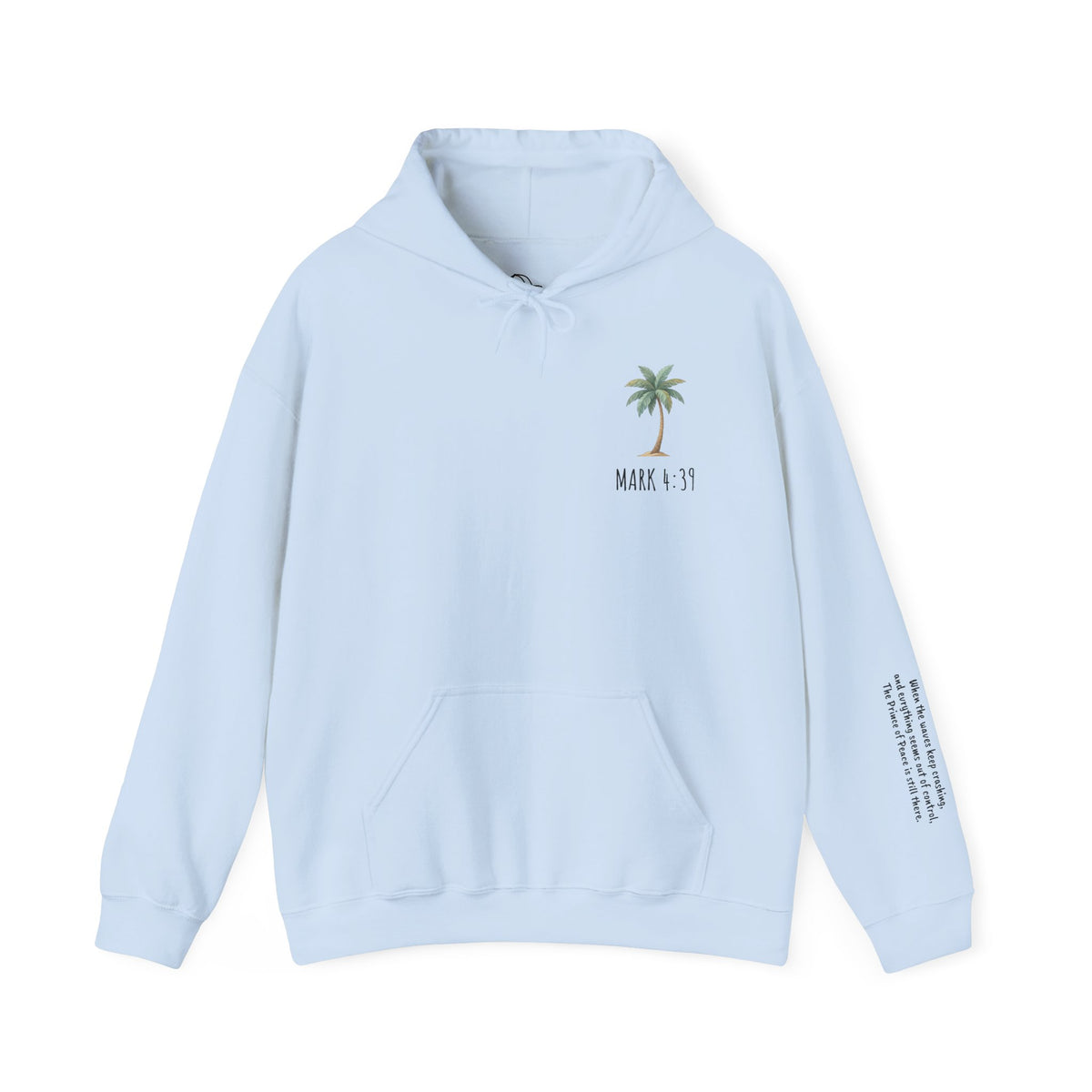 "Peace be Still" Unisex  lightweight Hoodie